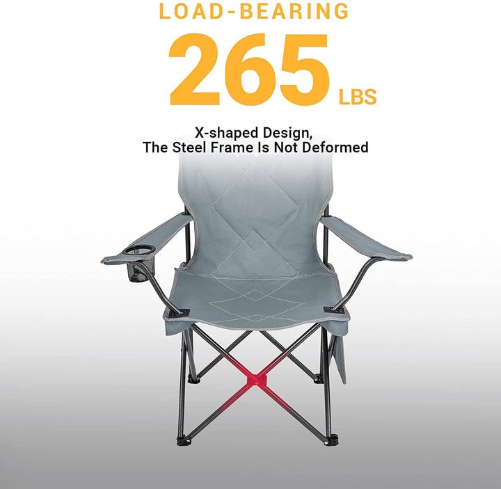 KingCamp LOTUS B10 2 Pack Folding Camping Chairs - Image 3