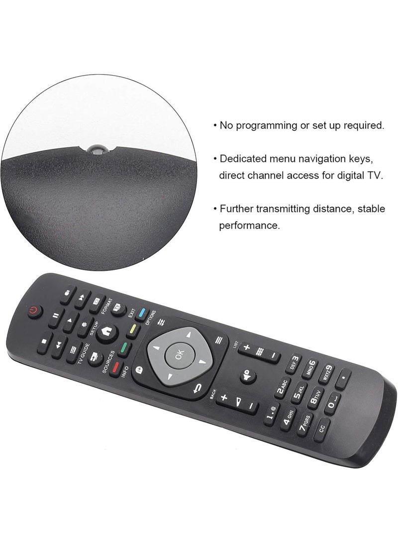 Raxoom Remote Control For Philips Smart Lcd Tv Black - Image 4
