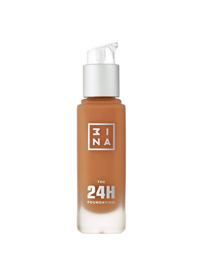 3INA The 24H Foundation 651 24H Long Wearing Formula Medium To High Buildable Coverage Smooth Matte Finish Expanded Shade Selection Waterproof Cruelty Free Vegan Makeup 1.01 Oz - Image 1
