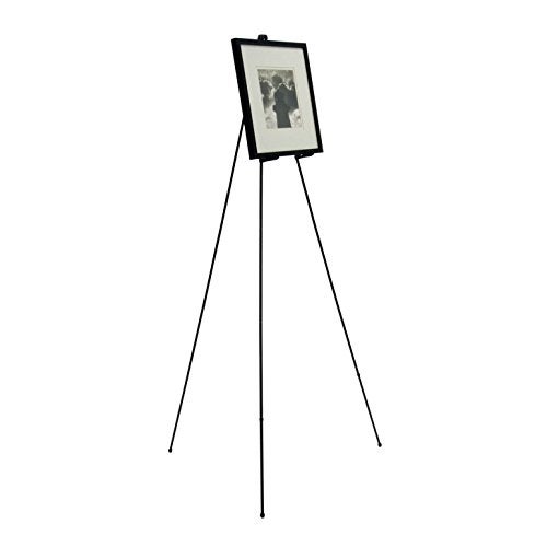 SD Studio Designs E-Z Foldaway Easel – Portable Freestanding Metal Art Easel for Canvas, Signs & Displays – Instant Setup, Black - Image 4