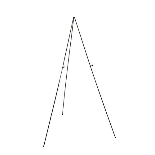 SD Studio Designs E-Z Foldaway Easel – Portable Freestanding Metal Art Easel for Canvas, Signs & Displays – Instant Setup, Black - Image 3
