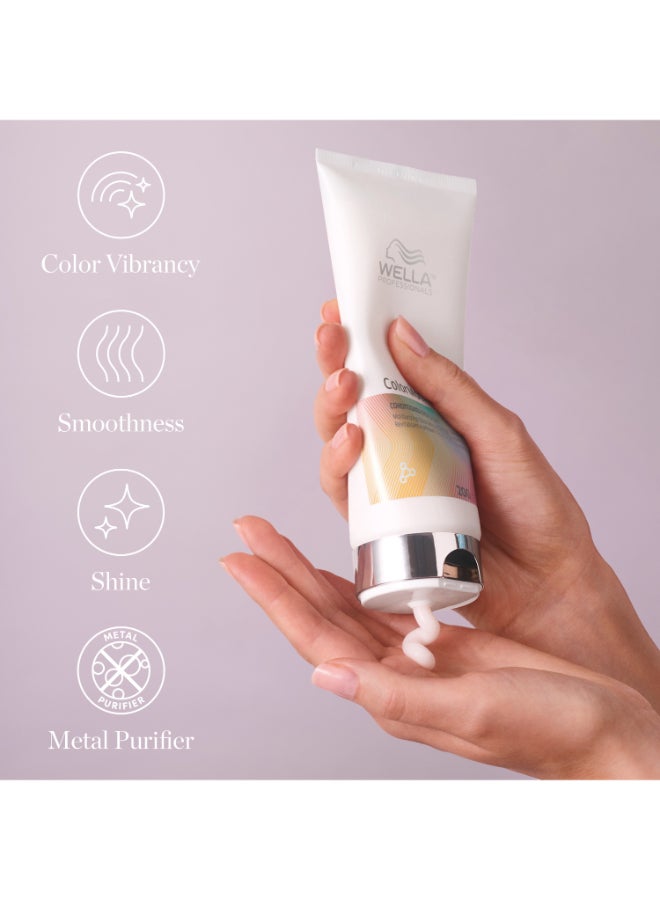 Wella Professionals بلسم كولورموشن+ لترطيب لون الشعر - يساعد في استعادة جودة سطح الشعر لعكس الضوء بشكل رائع (200 مل) - Image 3