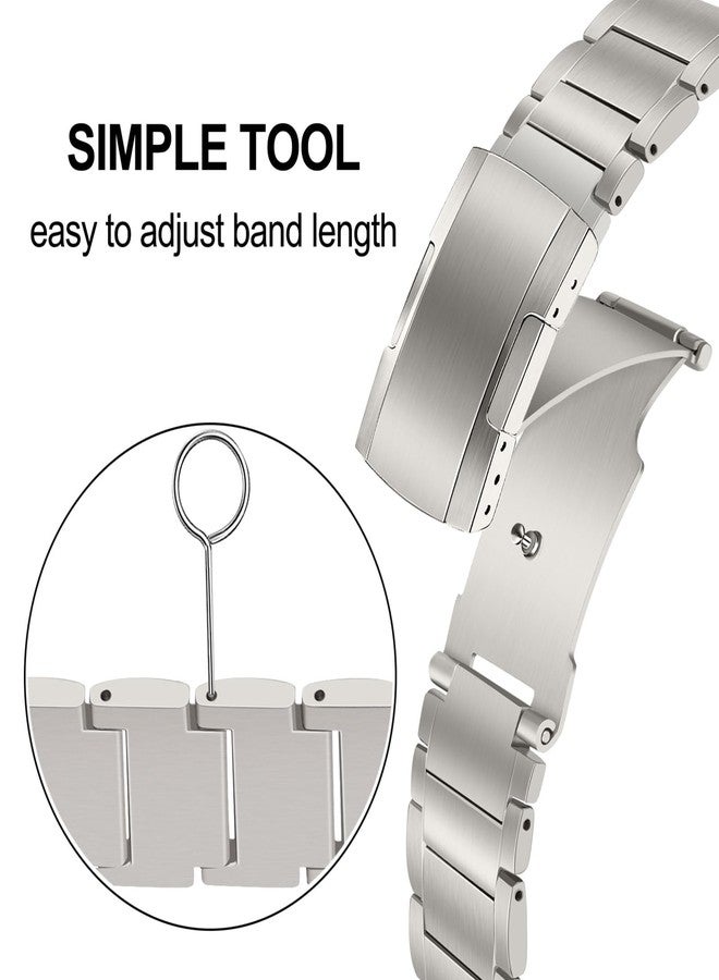 TRUMiRR Band for Apple Watch Ultra 3 / Ultra 2 49mm, Titanium Metal Strap for iWatch SE 3 Series 11 10 46mm 45mm 44mm - Image 3