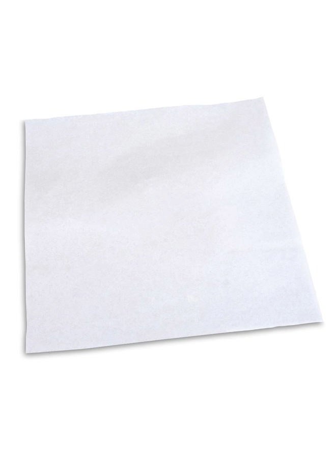BodyMed Premium Headrest Paper Sheets – Without Slit – Disposable Medical Face Barrier – Exam Paper Sheets – Case of 1,000 – 12-inch x 12-inch – White - Image 1