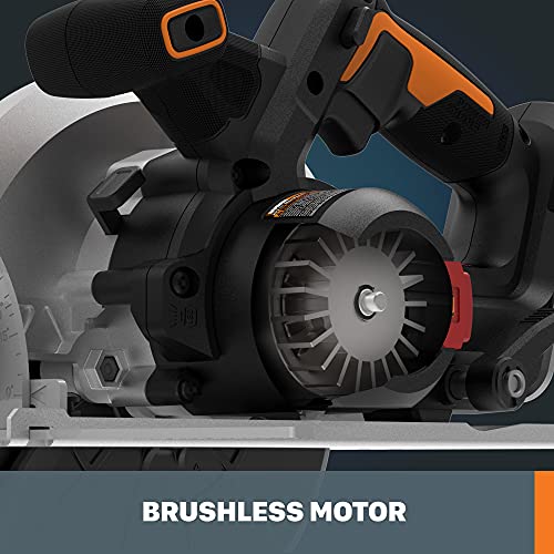 Worx Nitro WX520L.9 20V Power Share 7.25" Cordless Circular Saw with Brushless Motor (Tool Only) - Image 4