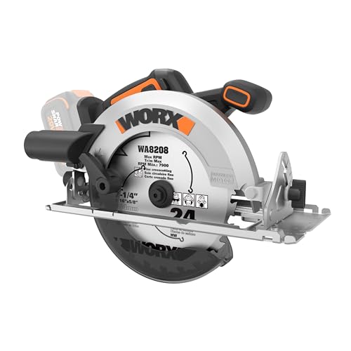 Worx Nitro WX520L.9 20V Power Share 7.25" Cordless Circular Saw with Brushless Motor (Tool Only) - Image 1