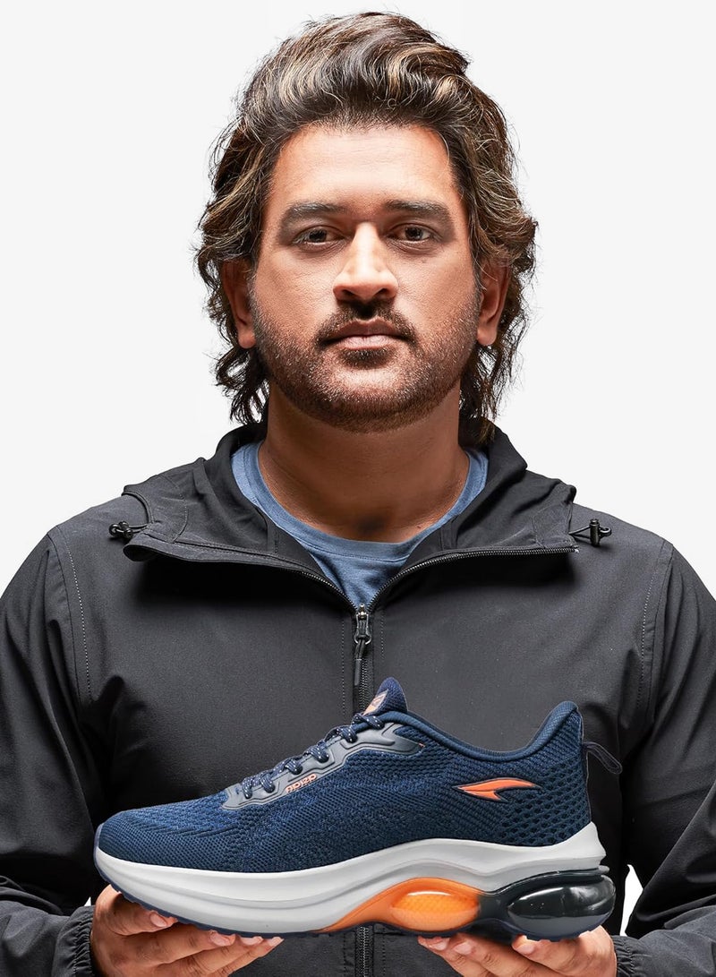Asian Men's Navy Running Shoes for Boys - Image 3