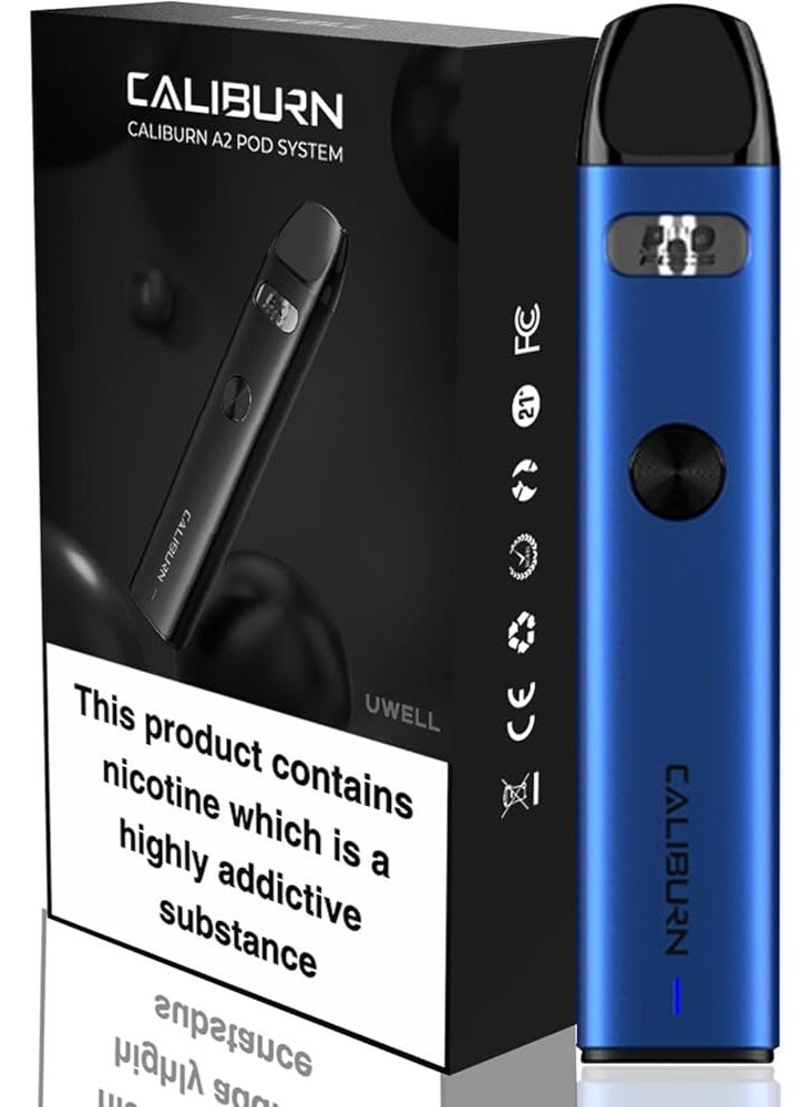 CALIBURN Uwell Vape Refill Juice Kit Pod System A2 Blue 2mL 520mAh - view 2