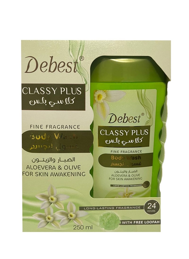 Debest  - Body Wash Aloevera and Olive For Skin Awakening - Image 1