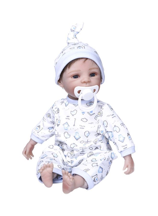دمية طفلة من السيليكون 35سم - Image 1