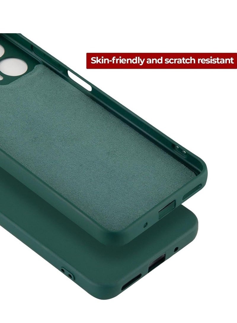 TIGER Motorola Moto G35 Case Cover | Premium Liquid Silicone Protective Case | Soft Inner Microfiber Lining | Shockproof & Anti-Scratch Design | Slim & Lightweight | Non-Slip Grip | Full Camera & Screen Protection | Perfect Fit for Moto G35 - Image 4