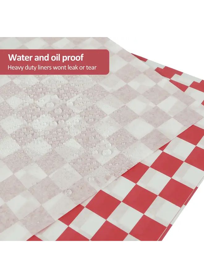 400pcs Black Greaseproof Paper Liners Food Grade Microwave Fridge Safe Disposable - Image 5