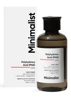 MINIMALIST PHA Face Toner 150 ml Pore Tightening & Mild Exfoliation For Oily Acne Prone Sensitive & Normal Skin Hydrating Face Toner For Glowing Skin  - Image 1