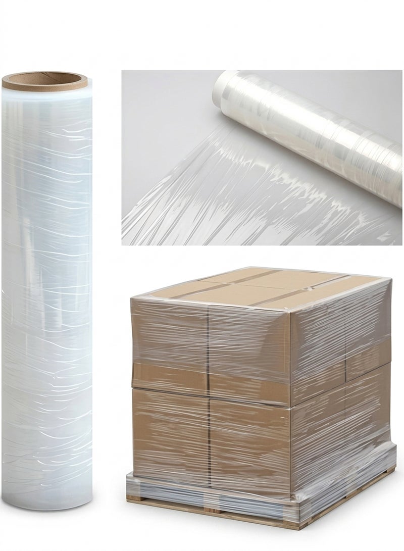 Taimi Roll Clear Stretch Film Strong Moisture Proof 300 mm for Packing Moving - Image 1