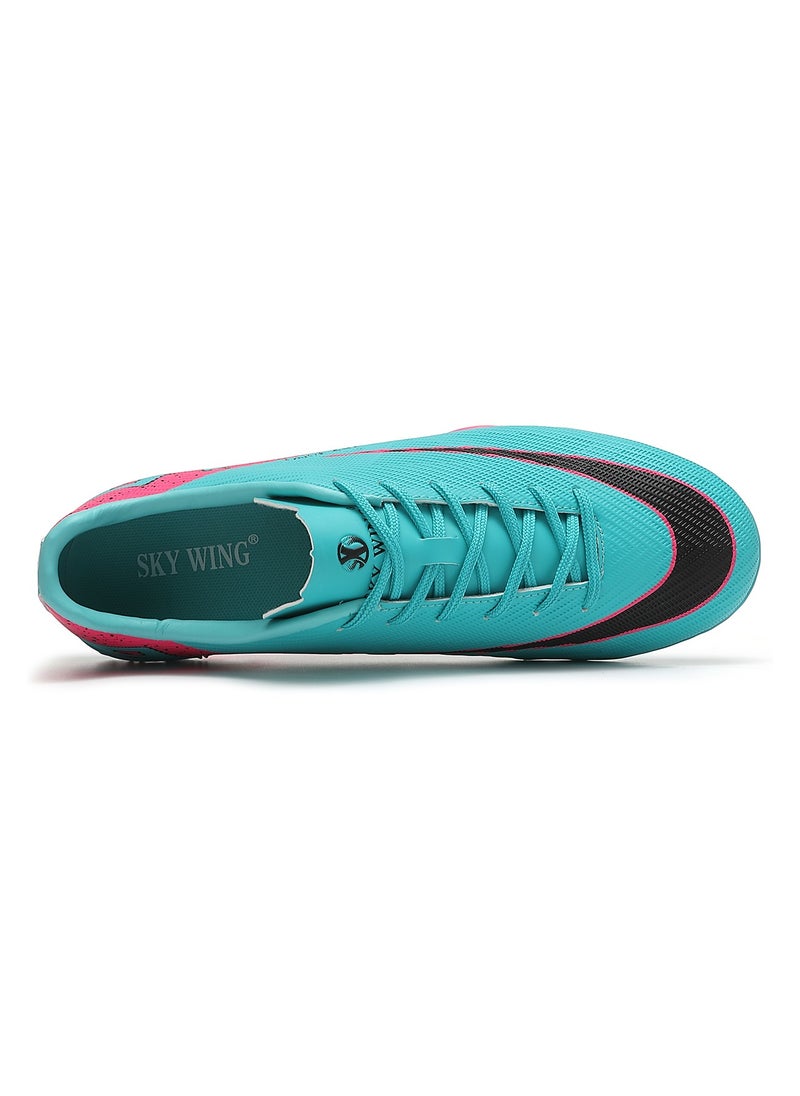 SKY WING Football Cleats For Men And Women And Kid,Indoor Outdoor Low Top Unisex Soccer Shoes Lightweight Shock Resistant Training Boots Professional Turf Shoes Sport Athletic Ground Football Boots  - Image 5
