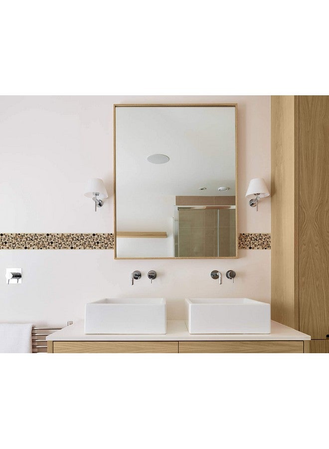 WallDesign Wallpaper Border - Tumbled Pebble Stone Pattern - Roll 3 Inch by 10 Ft - for Kitchen, Floor, Door, Bathroom Decoration - Glossy Laminated Waterproof Vinyl Sticker - Image 5