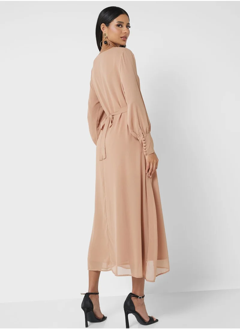 Khizana Puff Sleeve Dress