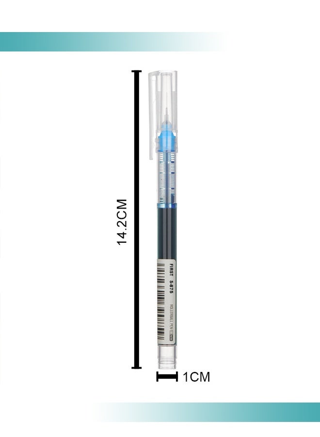 RIANCY 18-piece gel pen set, liquid ink, fine nib, colored ballpoint pen, smooth writing, multi-color, journaling supplies, sketching notes, drawing, office, art, back to school - Image 2