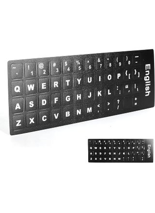 Keyboard Sticker English Keyboard Sticker Replacement Keyboard Sticker Accessory Computer Keyboard Sticker For Desktop Pc Laptop Accessory - pzsku/Z4D179FD4B8BA7F32A794Z/45/_/1734589127/c51afbd5-df66-4901-90d5-2d5ebe52f6a0