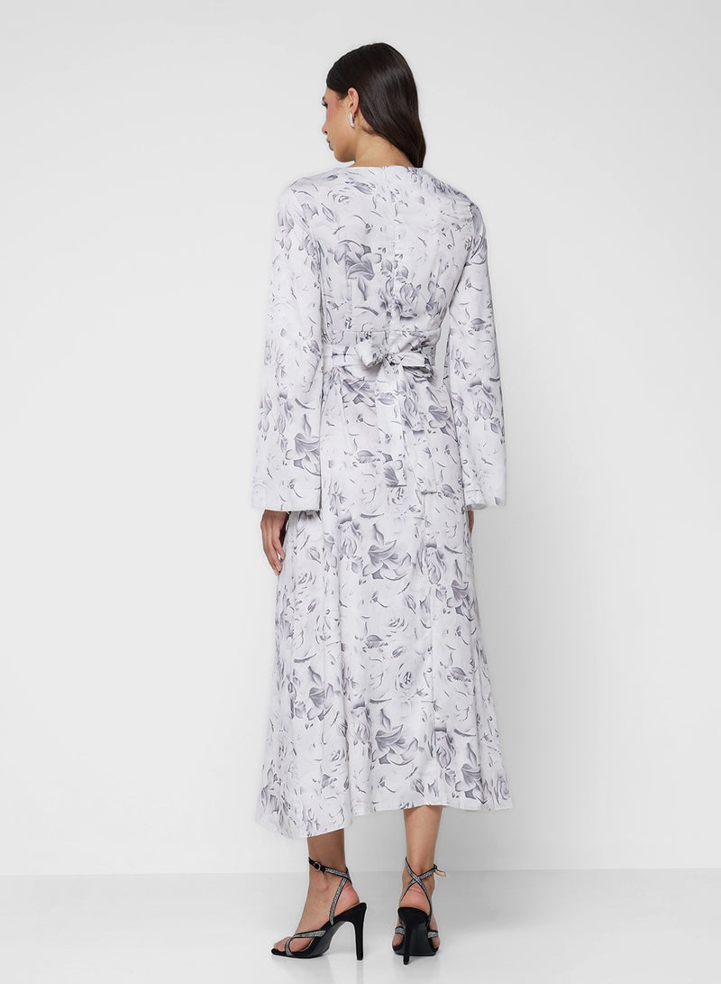 Khizana Floral Print Dress - Image 2