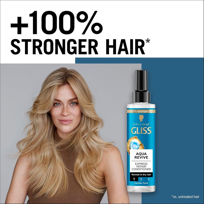 Gliss Schwarzkopf Aqua Revive  Express Repair Conditioner 200ml - Image 1