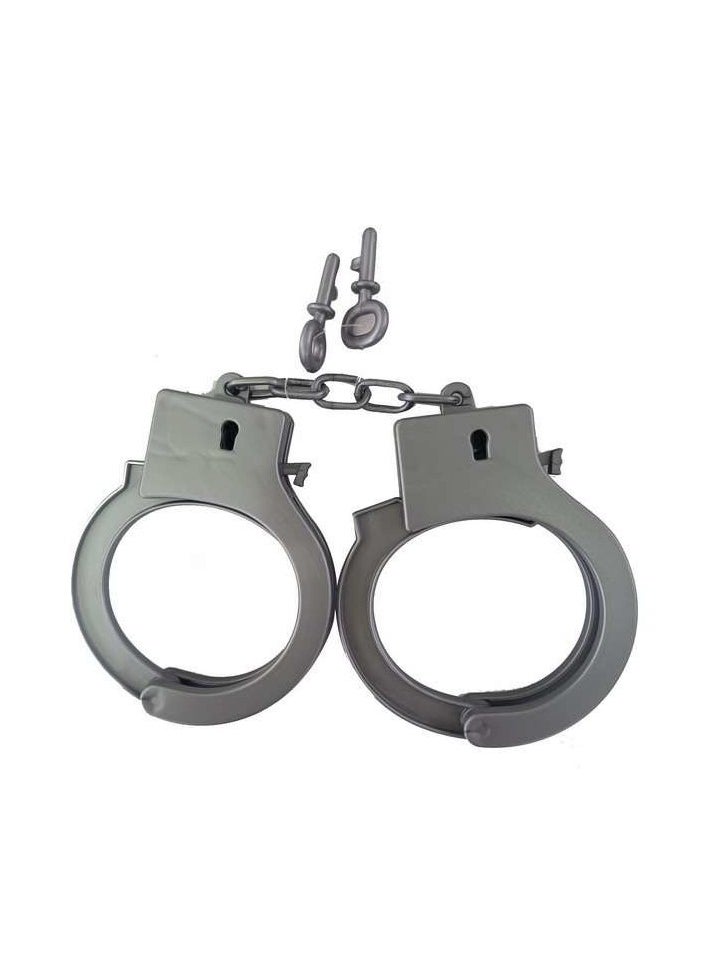 FUN MOMENT Plastic Handcuffs Toy with Keys 