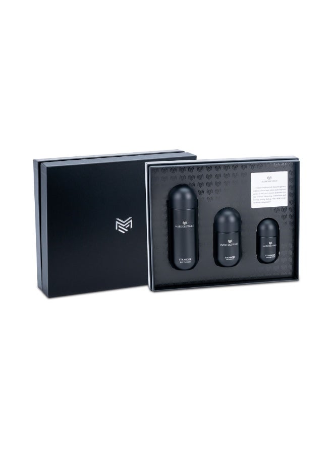 MARK DES VINCE Stranger EDP For Men 100ML Set New - Image 2