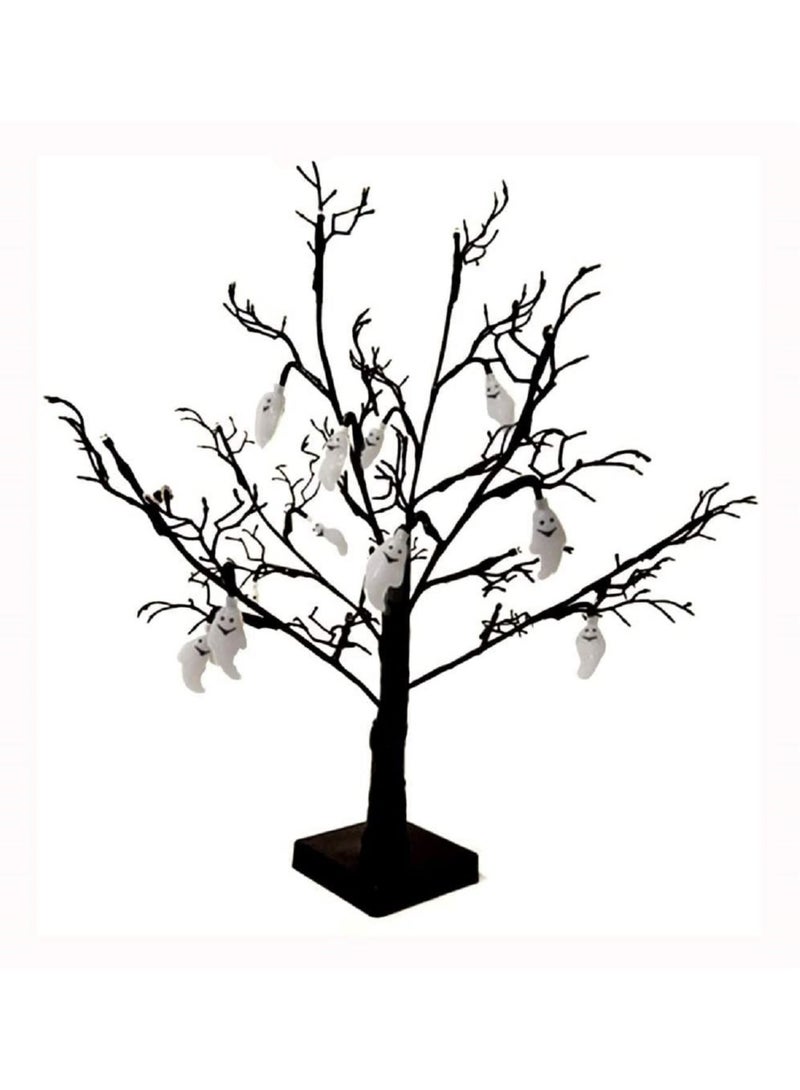 Salla Ghost Tree Lamp with Warm White LED Lights 60cm - Image 1