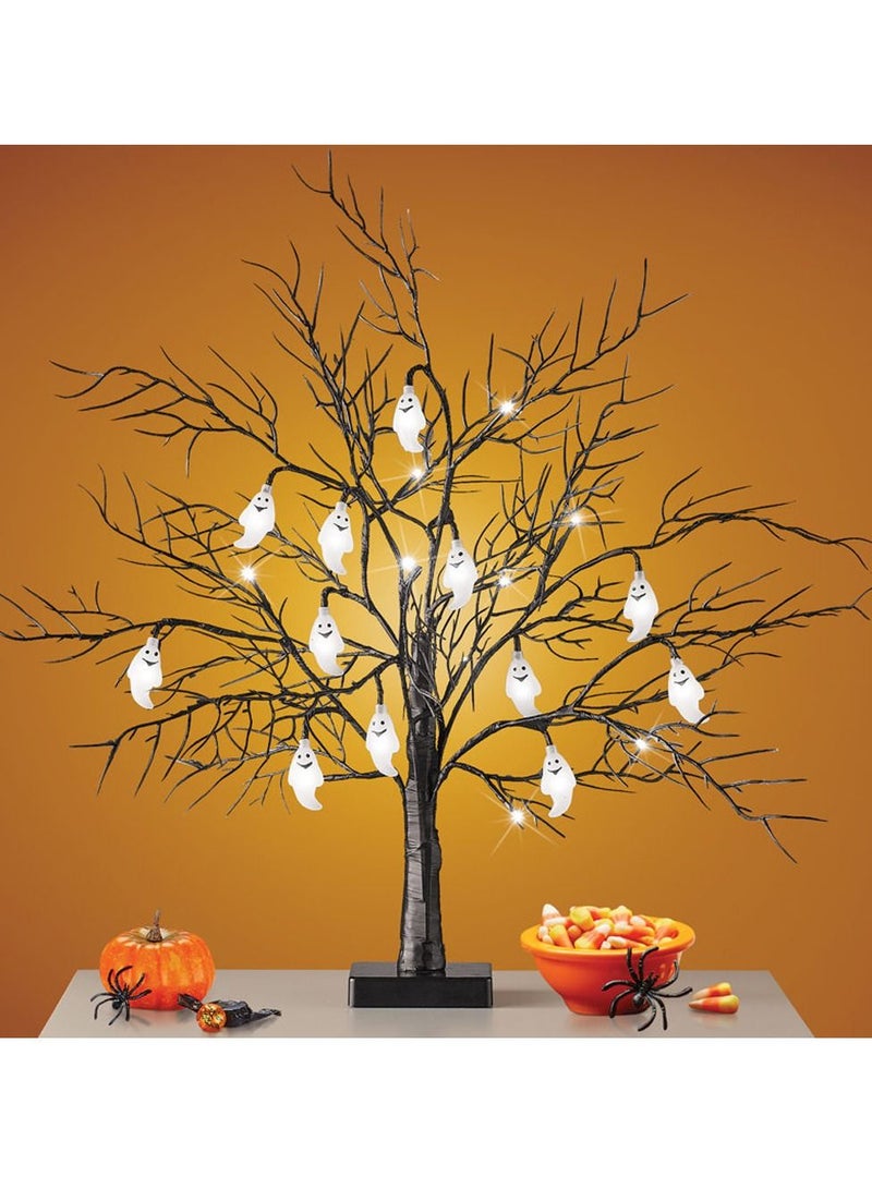 Salla Ghost Tree Lamp with Warm White LED Lights 60cm - Image 4