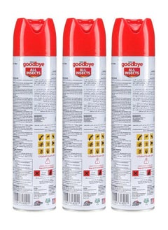 Goodbye All Insects Killer Spray - 400 ml Pack of 3  - Image 2