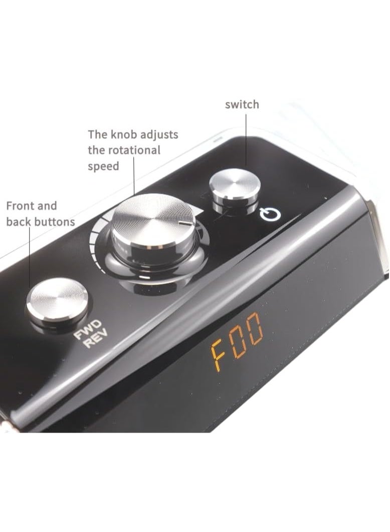 Professional portable electric nail file, rechargeable, high speed 45000 RPM for nail polishing - Image 5