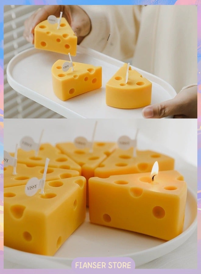 Fianser Candles Handmade Cheese Home Scented 10 Hours Fragrance Aromatherapy Gift Wax Natural Soy Stress Relief Luxury Wedding Bathroom Birthday Yoga Anniversary - Image 1