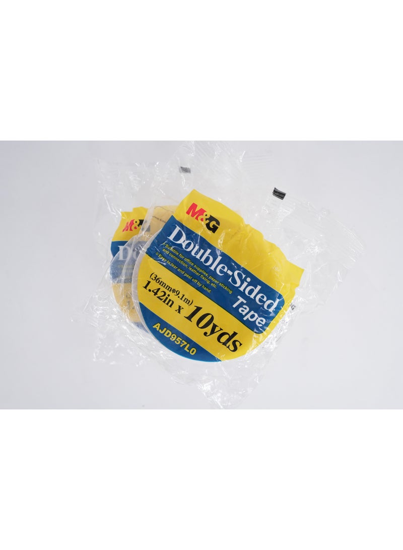 M&G double sided Tissue Tape 36mmx10y (1 roll) - Image 2