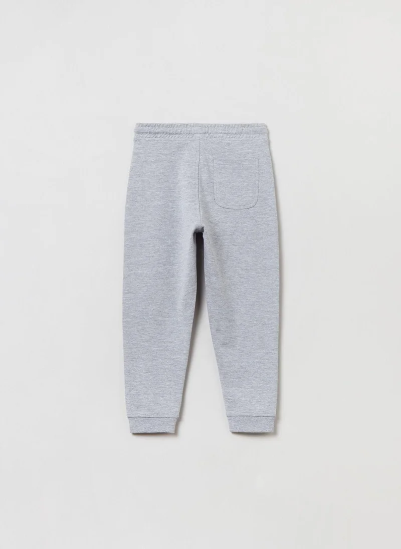 او في اس OVS Plush Joggers With Drawstring