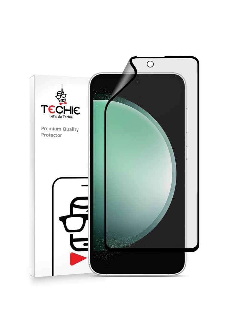 Techie - 9D Matte Ceramic Screen Protector Film for Samsung Galaxy S23 FE – Smooth Feel Anti Fingerprint Bubble Free - Image 1