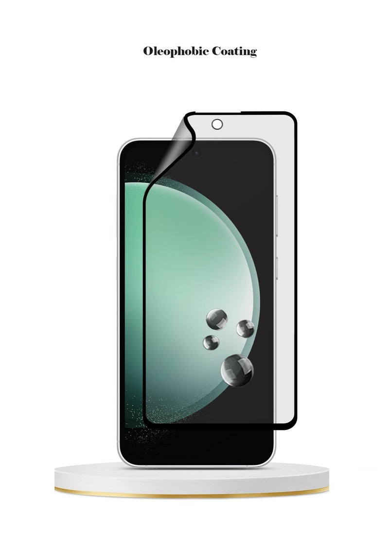 Techie - 9D Matte Ceramic Screen Protector Film for Samsung Galaxy S23 FE – Smooth Feel Anti Fingerprint Bubble Free - Image 1