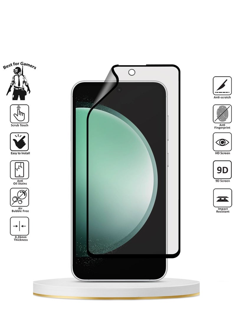 Techie - 9D Matte Ceramic Screen Protector Film for Samsung Galaxy S23 FE – Smooth Feel Anti Fingerprint Bubble Free - Image 1