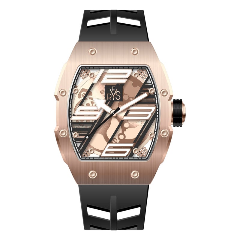 REYS WATCH FOR MEN BLACK DIAL R2051-RB