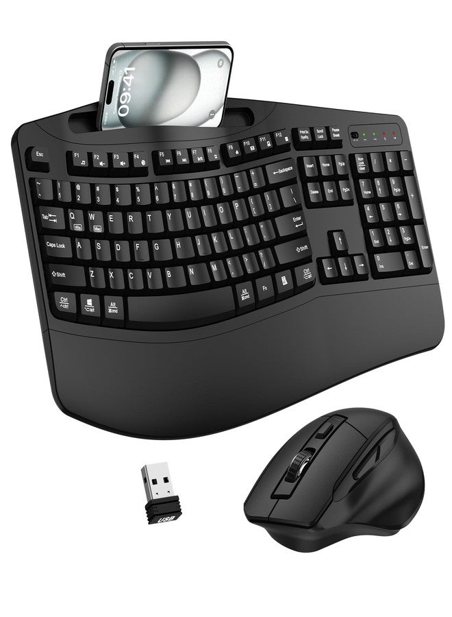 EDJO Wireless Keyboard and Mouse Combo(Pro) - Image 1