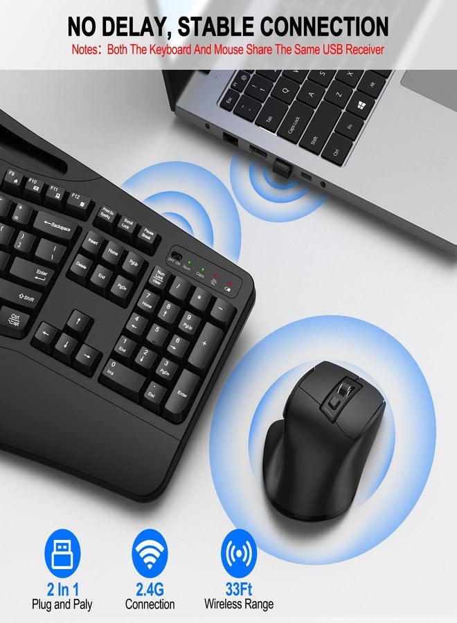 EDJO Wireless Keyboard and Mouse Combo(Pro) - Image 5