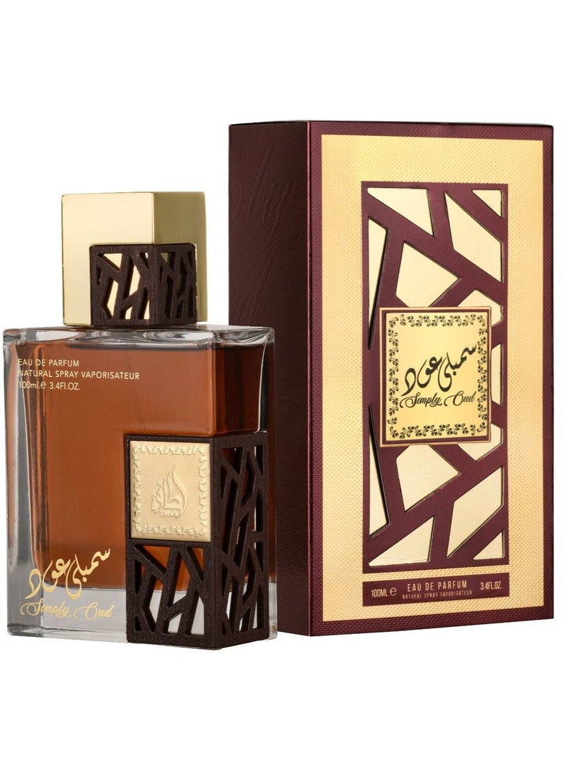 Lattafa - Simply Oud EDP 100ml - Image 1