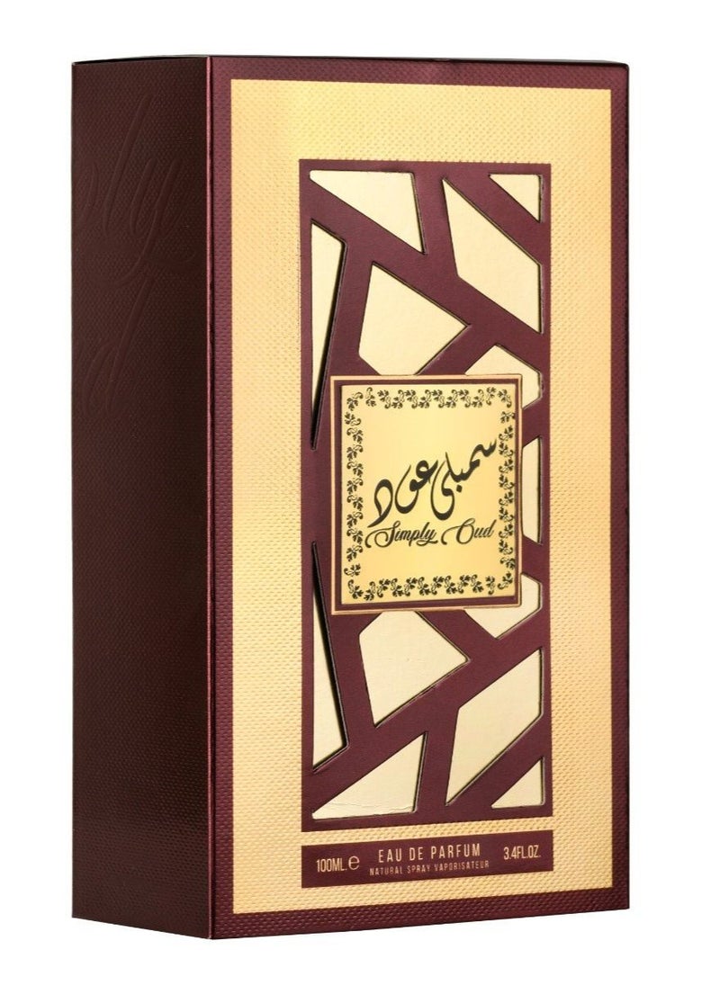 Lattafa - Simply Oud EDP 100ml - Image 1