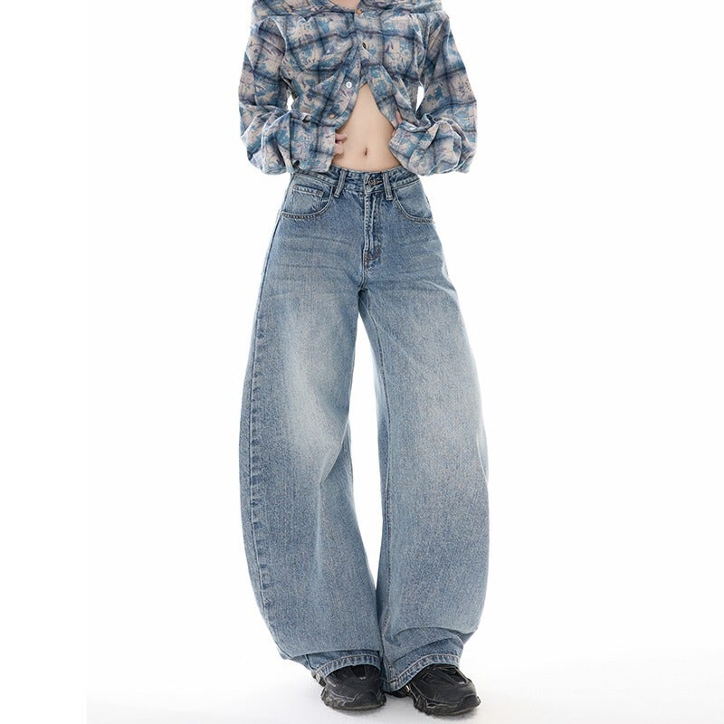 Unisex Casual Daily Denim Jeans - Image 1