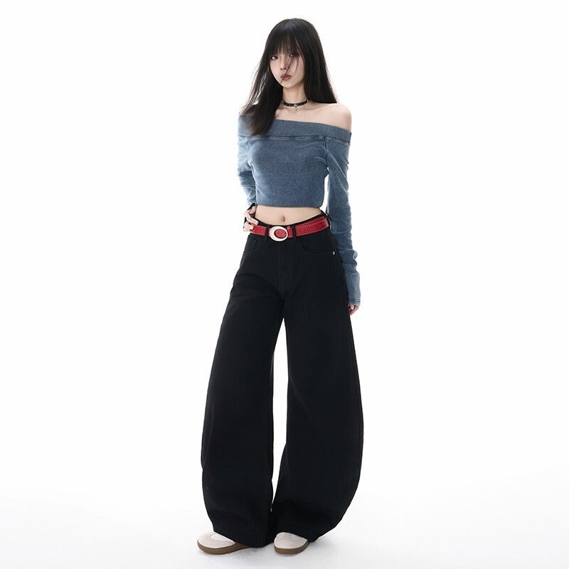 Unisex Casual Daily Denim Jeans - Image 5