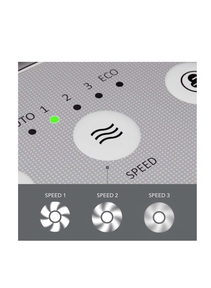 COWAY Mighty Air Purifier for Large Rooms up to 1,748 ft² | USA Best Air Purifier by NYT | GreenHEPA 3-in-1 Filter | Air Quality Monitor | Removes 99.99% Dust, Pets, Odours & Allergens | Quiet 24dB | Made in Korea | White - Image 5