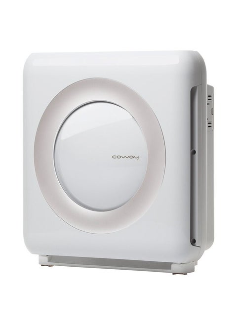 COWAY Air Purifier for Large Home Bedroom 1,748ft², USA Best Air Purifier by NYT, 3-in-1 Filter, GreenHEPA, Air Quality Monitor, Removes 99.99% Pet, Dust, Odours, Allergies, Quiet 24db, Mighty White