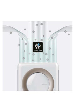 COWAY COWAY Air Purifier for Large Home Bedroom 1,748ft², USA Best Air Purifier by NYT, 3-in-1 Filter, GreenHEPA, Air Quality Monitor, Removes 99.99% Pet, Dust, Odours, Allergies, Quiet 24db, Mighty White  - Image 4