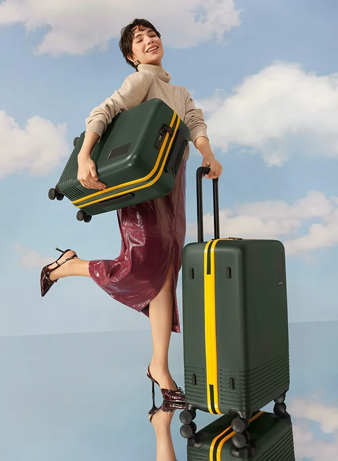 Mokobara The Set Of 2 Luggage - German Makrolon Polycarbonate, Sunnyside Yellow, Yellow