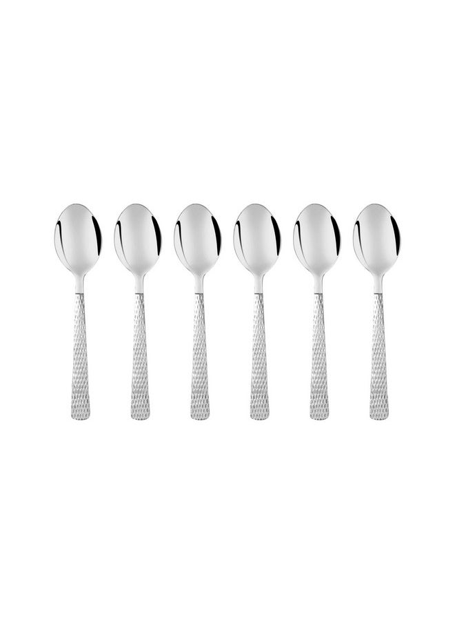 FNS FnS Madrid Baby Spoon Hammer Finish on Handle (6 Baby Spoon)  - Image 1