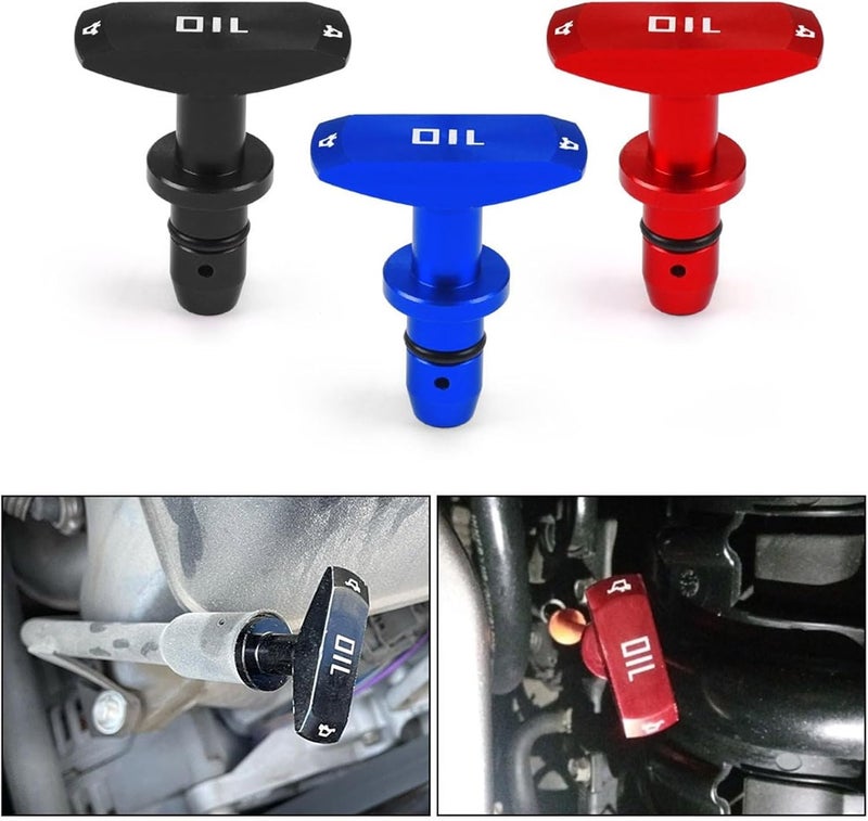 Automotive Oil Levels Dipstick Tester Indicators with Comfortable Grip Handle for Professional Technicians & Car Lovers Oil Levels Meter - Image 5